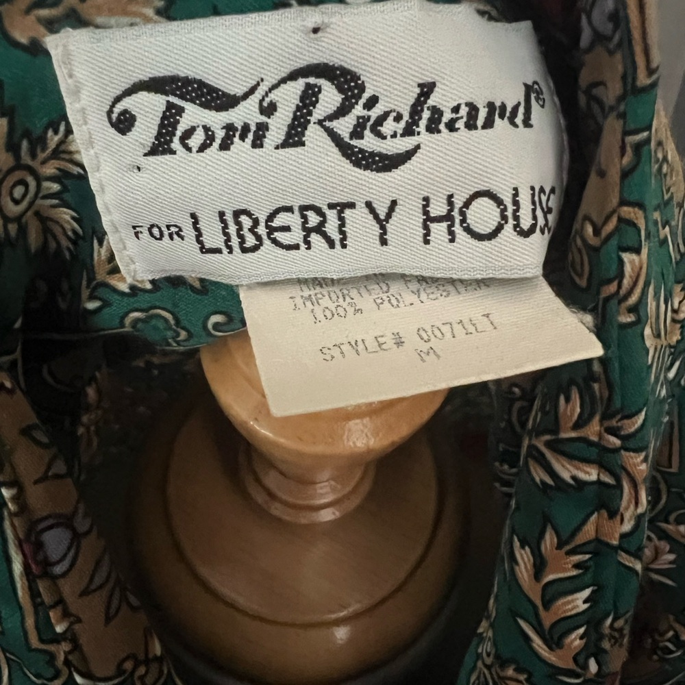Vintage Tori Richard Button Down Shirt - Picture 4 of 5